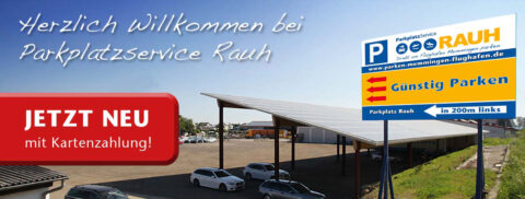 Parken Airport Memmingen – Parkplatz am Memminger Flughafen